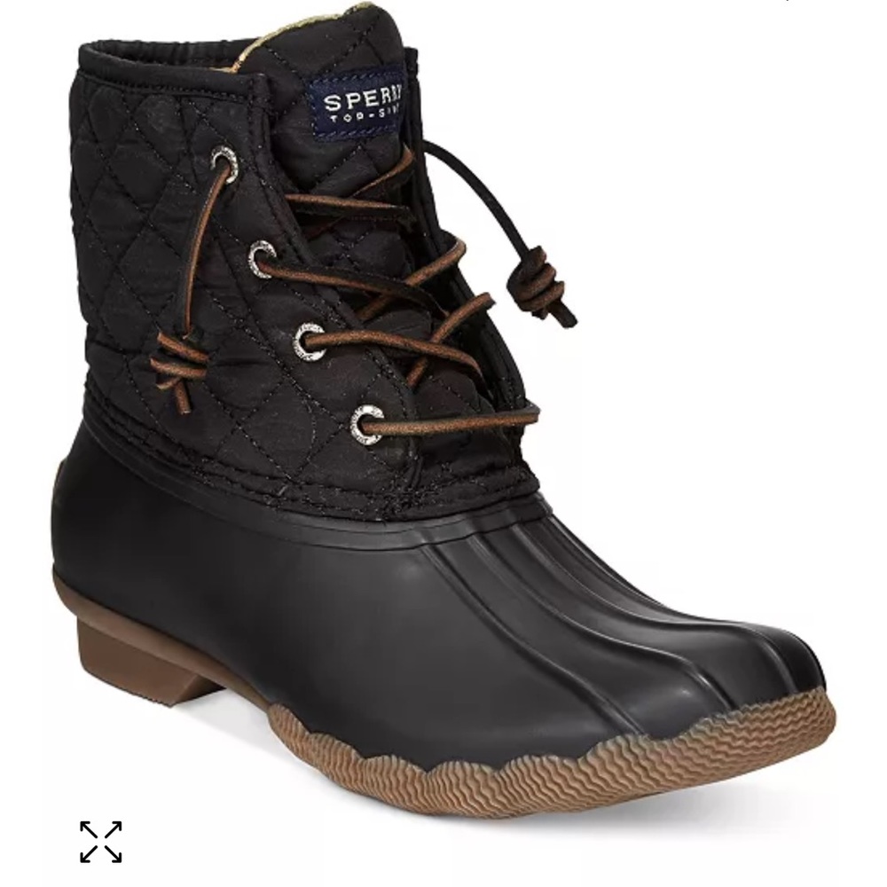 SPERRY Women's Saltwater Waterproof Quilted Duck Boots
